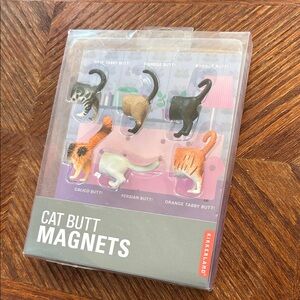 Kikkerland Cat Butt Magnets